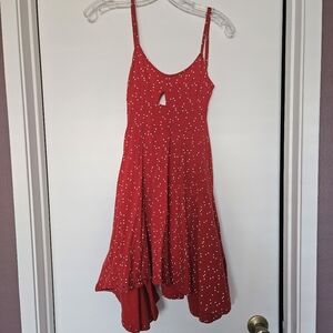 Red and White Heart Dress